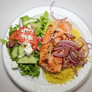Salmon Plate